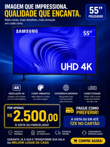 TV SAMSUNG 55 4K