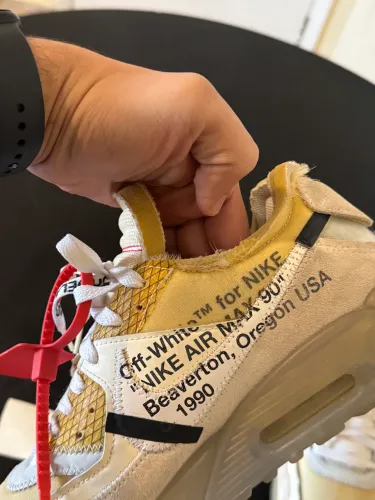 Tênis Nike X off-white Air Max 90 The Ten