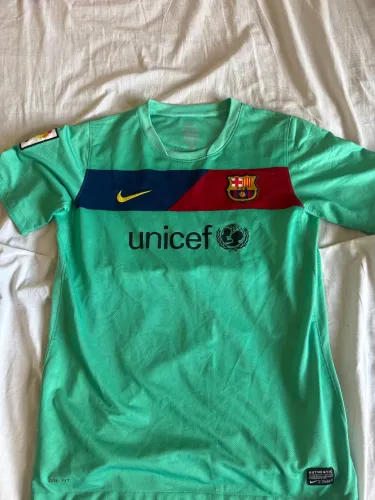 Camisa Barcelona 10/11- Verde