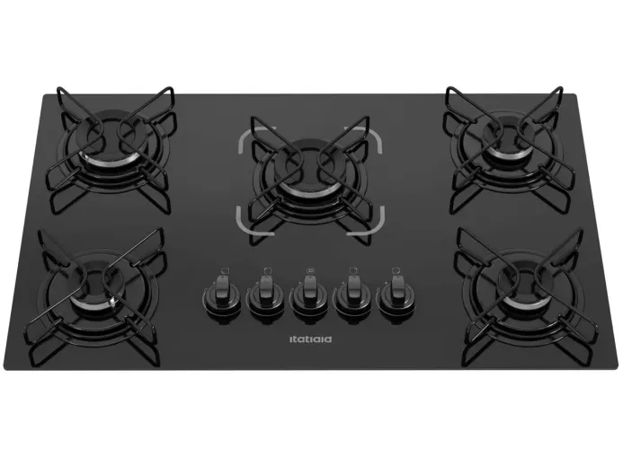 Fogão Cooktop 5 bocas
