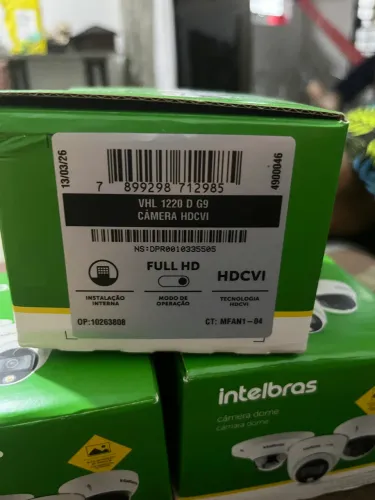 3 CÂMERAS INTELBRAS NOVAS