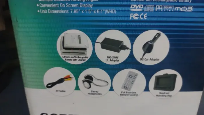 Dvd player portátil