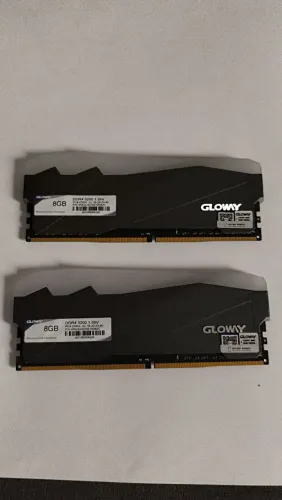 Memória RAM DDR4 16GB (2x8GB) Gloway 3200MHz RGB