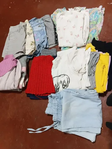 Lote de roupas infantil menina tamanho 10 e14