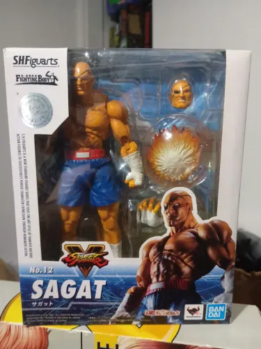 Street fighter Sagat sh figuarts Bandai boneco figura