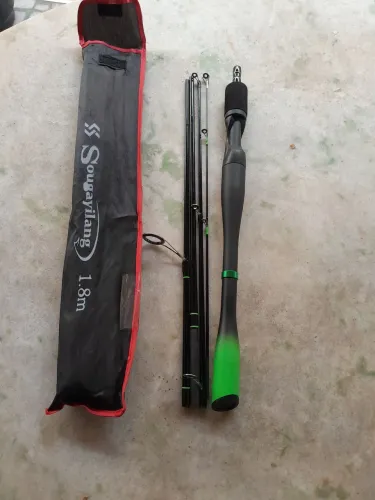Vara 4 partes 1.80 metros carbono 