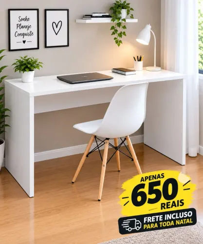 Bancada de estudo e escritório