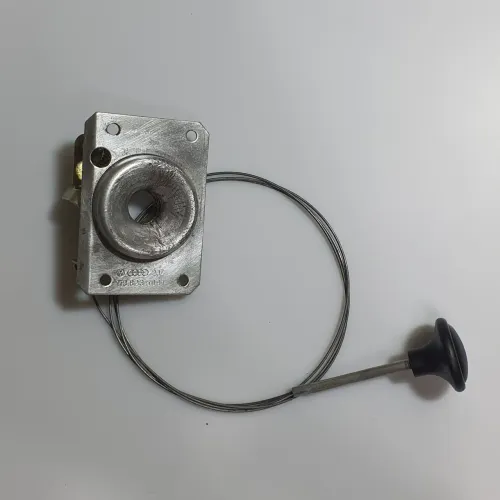 Fechadura inferior completa (Original VW) do capô dianteiro para Fusca e Brasília.