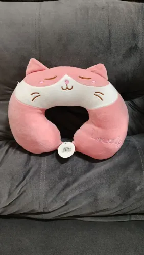 Almofada de Pescoço Gatinha Love 