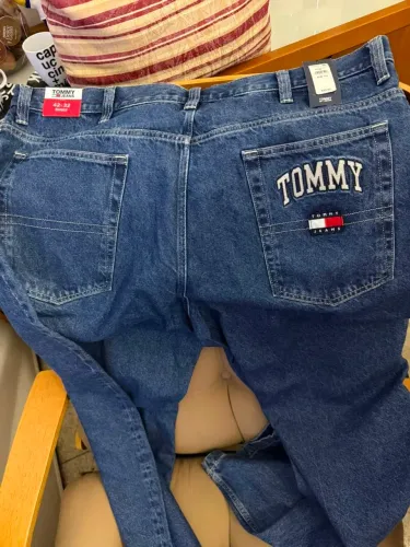 Calças Tommy Originais plus size com etiquetas 