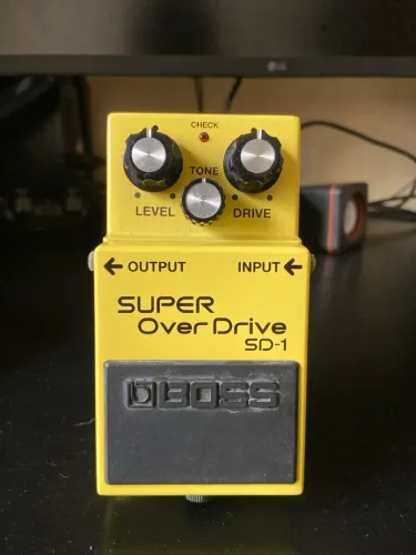Pedal de guitarra Boss Super overdrive sd-1