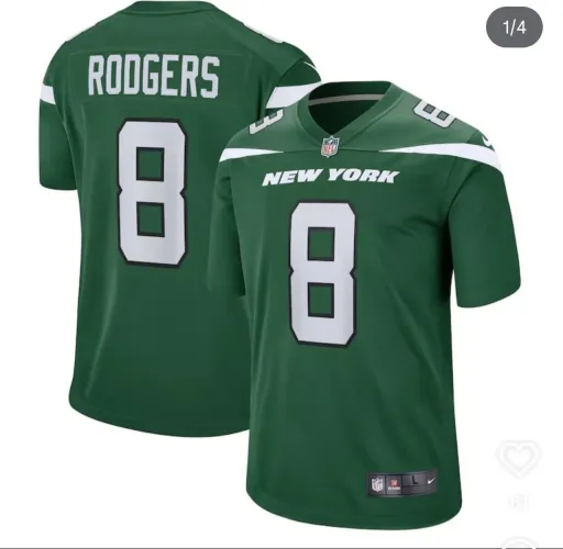Camisa NIKE NEW YORK JERSEY Tamanho G RODGERS