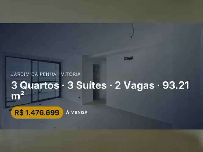 Oportunidade Única: Apartamento Moderno com 3 Suítes em Jardim da Penha