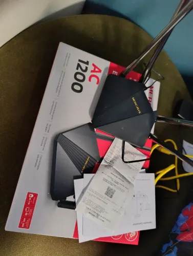 Roteador mercusys novo