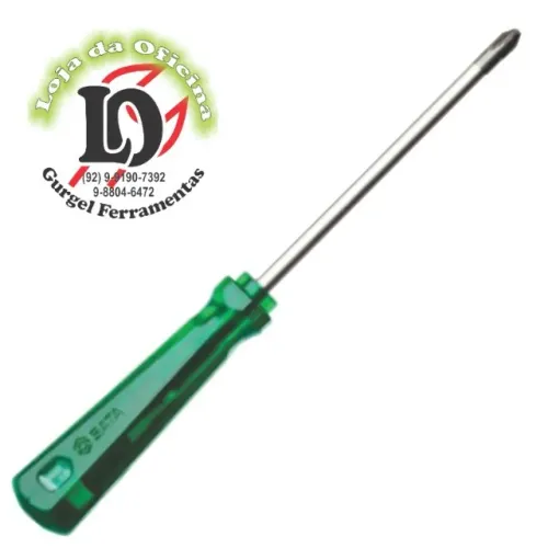 Chave phillips pvc 3/16x5 - SATA