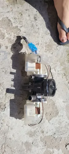 Lg lava seca Conjunto da Eletrobomba de Drenagem e Circulação (Carcaça Completa)