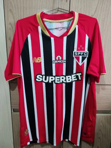 Camisa São Paulo New Balance uniforme 2, 2025 tamanho G