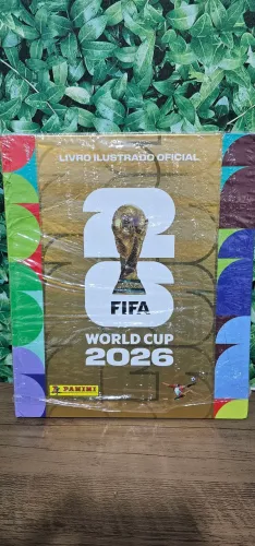 ÁLBUM COPA DO MUNDO 2026 OURO CAPA DURA