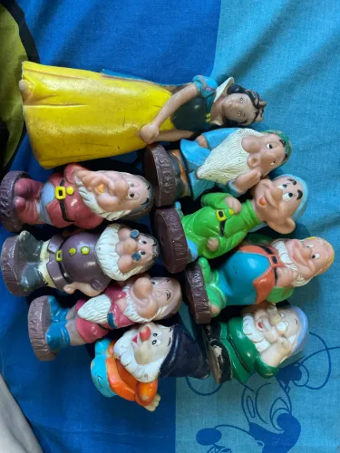 Branca de neve e anões antigo anos 70
