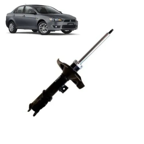 Amortecedor Suspensão Mitsubishi Lancer 2011 à 2019 - Dianteiro Esquerdo - Suporte Bieleta