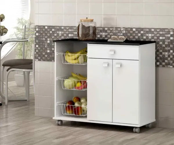 Cozinha armário balcão fruteira 
