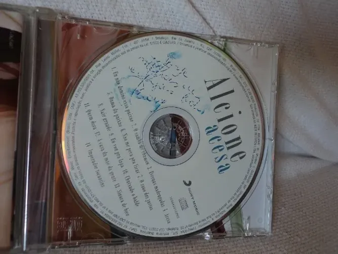CD - Alcione - Acesa, com dedicatória.(Item para colecionador)