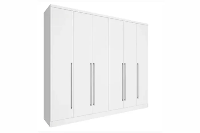 Guarda roupa SEVILLA 6 PORTAS IMPERDÍVEL r6