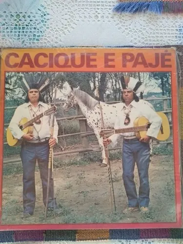 2 LPs Vinil Cacique e Pajé