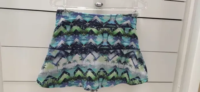Saia short fitness Magia do mar - P