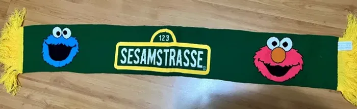 Cachecol infantil Alemanha Sesamstrasse 