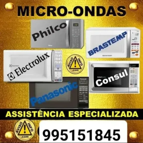 Emprestamos um microondas enquanto consertamos o seu, aqui vc não fica na mão ?