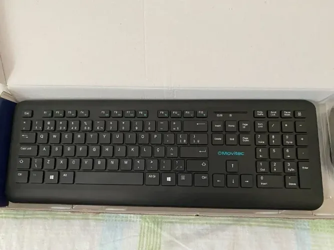 Combo Movitec Teclado e Mouse Sem Fio OTCW-01.