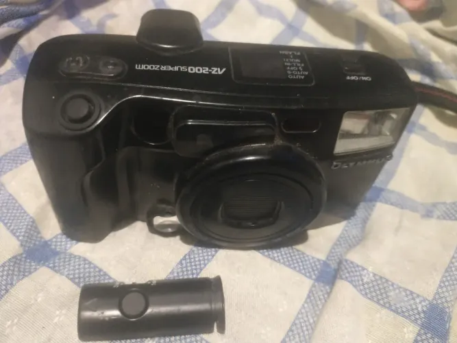 Câmera Olympus AZ-200 Super Zoom funcionando perfeita LEIA 