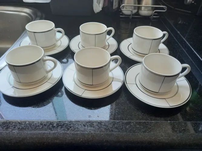Jogo de xícaras para café 06 peças Camicado