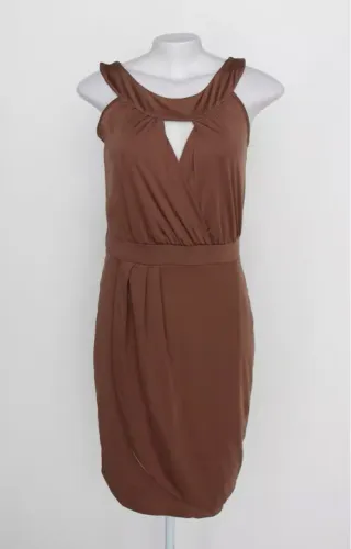 Vestido PP novo nunca usado Bonprix Marrom
