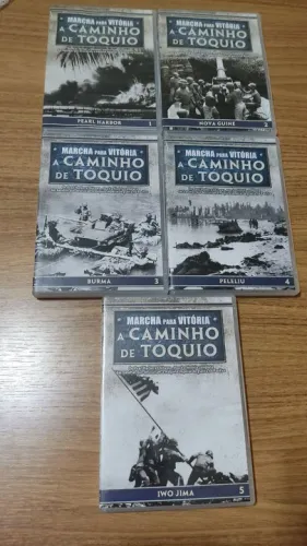 DVDs - A Caminho de Tóquio - Box Completo 5 dvds.