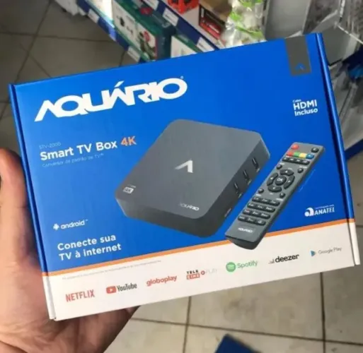Tvbox 4k aquário - atacado e varejo 