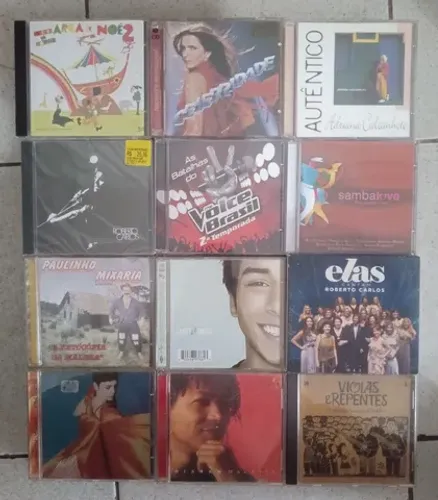 Lote De CDs Novos E Usados 