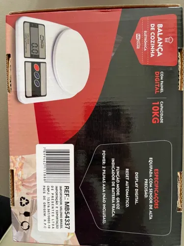 Balança de Cozinha Digital 10kg MB house