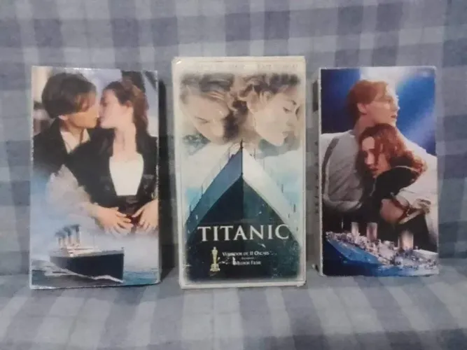 Filme Titanic em VHS