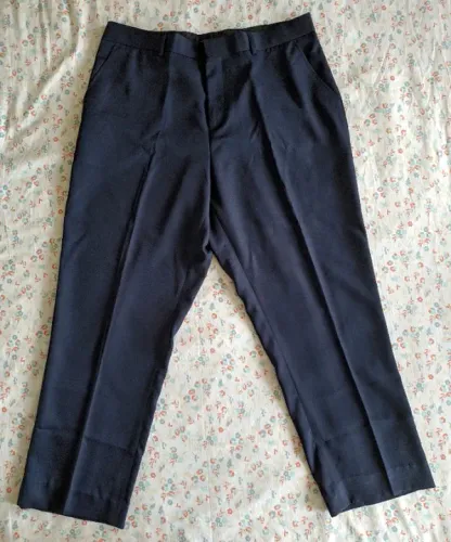 Calça alfaiataria La Ville azul marinho - tam. 46 (possui ajustes)