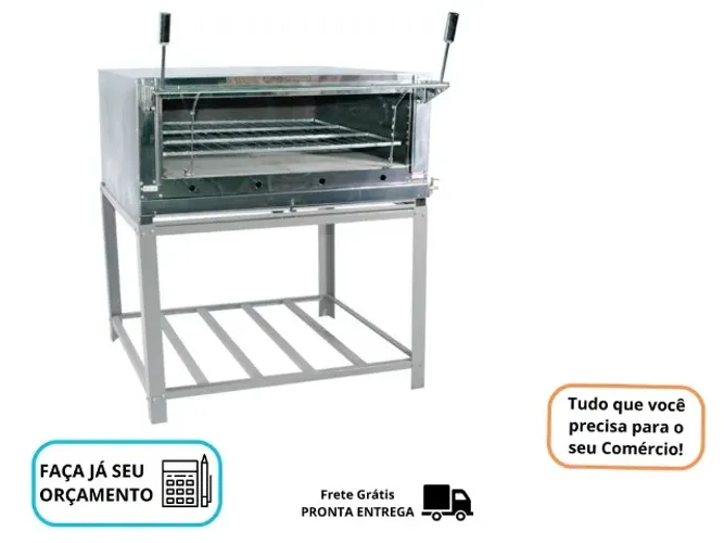 Forno com Pedra Refratária Venâncio a Gás  