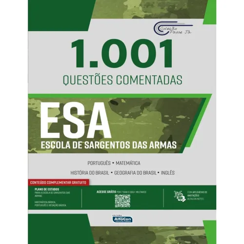 1.001 Questões Comentadas ESA - Escola de Sargentos das Armas
