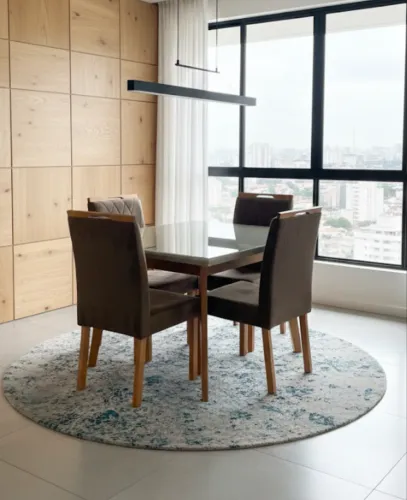 Mesa 1,20 com 4 Cadeiras NOVO ENTREGA HOJE