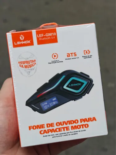 Fone de ouvido para capacete lehmox -ENTREGA GRÁTIS