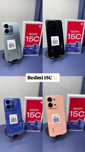 Xiaomi Redmi 15c 128gb/4gb Ram 4g 2025 Entrega Gratis Garantia Capa Pelicula 
