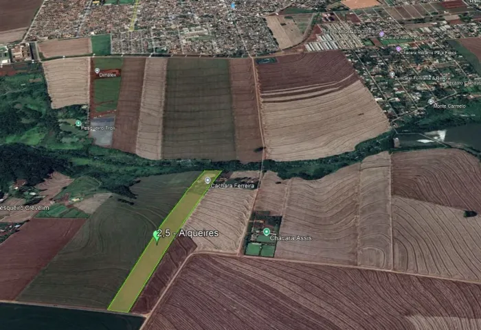 Lote 2.5 alqueires, Maringá-Pr, Gleba Ribeirão Paissandu, R$ 2.000.000,00