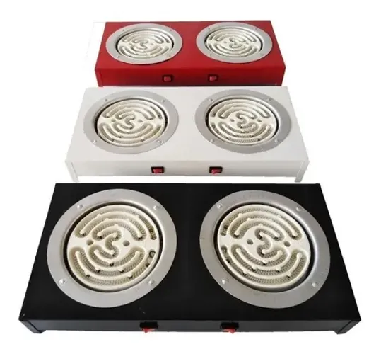 Fogão elétrico 2 Boca Espiral Mola 220v 1000w