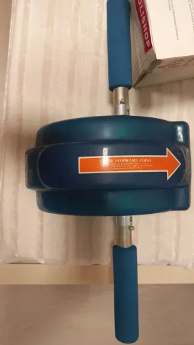 Roda de abdominal e lombar slider