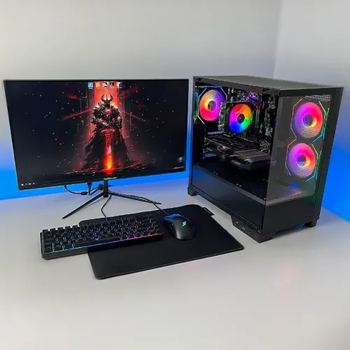 Pc Gamer Intel core i5 10400f + Rx 6600 32gb ram + Monitor teclado e mouse